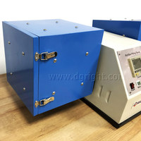 Testeur de pelliculage et de résistance aux déchirures pour tissus, modèle Box Mace Snag, pour essais aléatoires en position tombante sur bureau