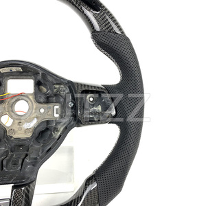 Para <span class=keywords><strong>Volkswagen</strong></span> <span class=keywords><strong>Golf</strong></span> MK6 <span class=keywords><strong>GTI</strong></span> 2008 2009 2010 <span class=keywords><strong>2012</strong></span> 2013 volante de fibra de carbono pantalla LED Interior automotriz - Product Image 4