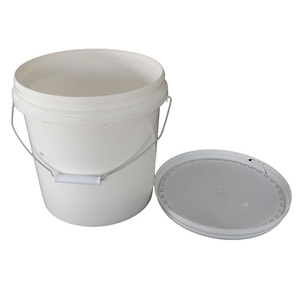 Secchio in Plastica Sigillato Ermeticamente per Alimenti, Personalizzabile, Trasparente, Bianco, Rosso, Verde, <span class=keywords><strong>Blu</strong></span>, da 1L a 10L, con Coperchio Antiperdita - Product Image 2