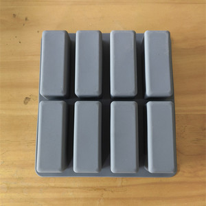 LifeTop moldes de <span class=keywords><strong>silicona</strong></span> para barras de caramelo, moldes para barras de granola <span class=keywords><strong>molde</strong></span> de Chocolate rectangular para hornear barra energética de proteínas, barra de Chocolate Dubai - Product Image 4