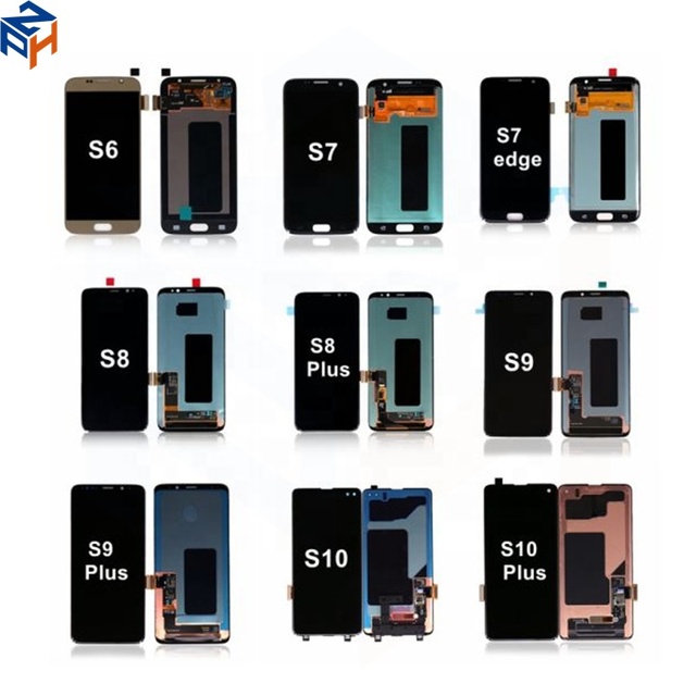 Amoled Pantalla for Samsung S8 S9 S10E S10+ S20 S21 Fe Oled Screen Replacement for Samsung S21 S22 S23 Ultra Incell Lcd Display