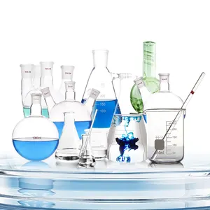 מעבדה 5 ~ 20000 מ "ל סיים מדידה גביע בקבוק בורוסיליקט זכוכית קרטון מעבדה כימית ברורה 5 מ" ל-50000 מ "ל
