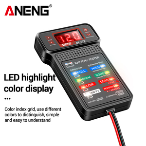 ANENG BT-172 12V Multifunctional LED Reverse Display <b>Battery</b> Testers for <b>Auto</b> Repair Industry Electrician Tester Tools BT-172 AN - Product Image 5