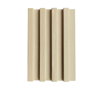 1. Panneaux muraux WPC acoustiques modernes anti-moisissure en fibre de bambou pour projets de modernisation intérieure de villas et d'hôtels