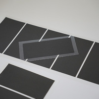 Maßgeschnittenes Schwarzes Acetat-Isolierband, Hochtemperatur-, Flammhemmendes, Lösungsmittelbeständiges Band für Leiterplatten & Geräteverkabelung