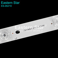 Bande lumineuse LED pour téléviseur ES-262 LB-C400F13-E2-C-G2-RF1 RF-AB400E32-1001S-01 A7 pour téléviseur ONIDA 40'' 5 pièces 777MM