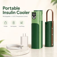 Stylo à insuline rechargeable pour diabétiques, refroidisseur de stylo à insuline, réfrigérateur portable isotherme pour médicaments, 10000 mAh, 960 ml, 3 modes de refroidissement