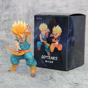 Ensemble de figurines d'anime DBZ Super Saiyan Goten & Trunks, pose de combat Kamehameha, statue de collection, modèle en PVC, jouet pour les fans d'anime - Product Image 5