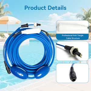En stock 9995862-DIY Pièce de rechange Dol-phin Câble bleu durable de 60 pieds avec pivot pour une utilisation sans nœuds - Product Image 3