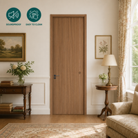 Porte en panneau mélaminé sur mesure, résistante à l'humidité, aux rayures et facile à nettoyer, pour la maison et l'appartement