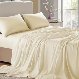 Tùy Chỉnh Siêu Lụa Mềm 100% Bạch Đàn Lyocell <span class=keywords><strong>Tencel</strong></span> Duvet Bìa Sang Trọng Bộ Đồ Giường Bán Buôn Bạch Đàn Lyocell <span class=keywords><strong>Tencel</strong></span> Tấm Ga trải giường - Product Image 2