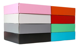 Xinrunjin personalizable respetuoso con el medio ambiente reutilizable automontaje de 5 capas de doble E-Pit cartón corrugado duro de 5 lados colorido - Product Image 6