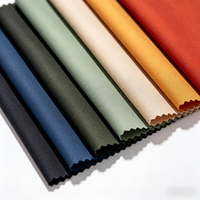 Tissu pongé 100% polyester uni teint 100D 190T respirant, coupe-vent et épais pour sacs, bagages et doublures