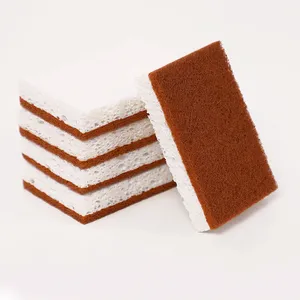 natural kitchen cellulose sponge block coconut,cleaning sponge cellulose,coconut fiber cellulose sponge