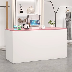 Ensemble d'équipements de salon de coiffure de haute qualité au design moderne, rose, avec fauteuils de lavage – Pack mobilier de salon de coiffure - Product Image 5