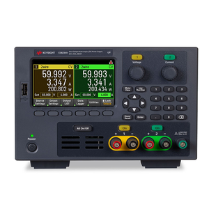 Fuente de Alimentación de Salida Dual con Autorango Keysight Serie E36200 E36234A de 400W, 60V 10A, 1 Año de Garantía, Origen EE. UU. - Obtenga un Descuento - Product Image 1