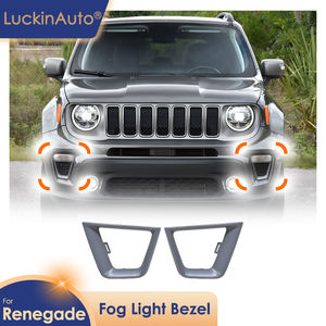 LuckinAuto lunette antibrouillard latérale pour Jeep <span class=keywords><strong>Renegade</strong></span> lunette antibrouillard 2019 2020 2021 OEM 6VQ41TZZAA 6VQ42TZZAA - Product Image 1