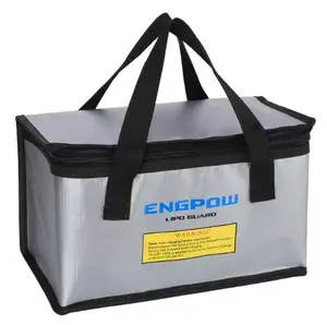 Sample-free Oem Factory Custom Anti-explosion Fire Resistant Safe Lipo Guard Lipo Bag 12v Rc Car Battery