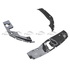 Décoration de capot moteur en fibre de carbone pour Honda Civic FK7 Hatchback 2017-2021, plaque de refroidissement personnalisée, tuning automobile - Product Image 1