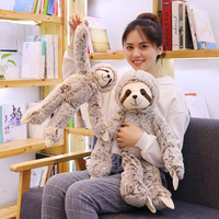 Boneka Sloth Kinqee, Bantal Penghangat Tangan Isi Lavender yang Dapat Dilepas, Hadiah Pernikahan, Boneka Hewan untuk Anak Laki-laki