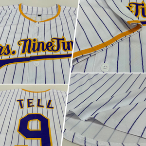 Nouveau style de maillot de baseball rayé multicolore, uniforme de baseball pour les événements sportifs d'entreprise, uniforme du personnel, team building - Product Image 4