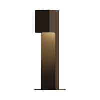 Lampe LED carrée moderne en acier inoxydable Corps en aluminium IP65 Lampes de jardin à énergie solaire pour l'extérieur Lampe solaire moderne