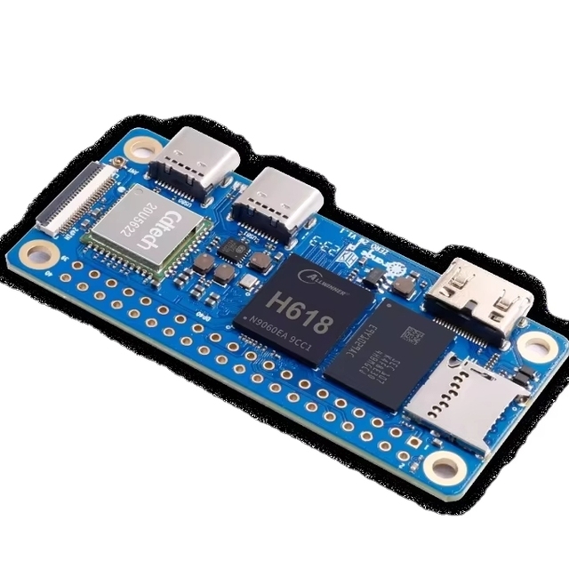 ZYSY Stock Orange Pi Zero 2W Development Board Allwinner H618 Chip Support BT WiFi 1GB/1.5/2/4 LPDDR4