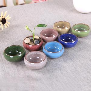 <span class=keywords><strong>Vasi</strong></span> per <span class=keywords><strong>Piante</strong></span> Succulente LUYI Creativi, <span class=keywords><strong>Mini</strong></span> <span class=keywords><strong>Vasi</strong></span> in Ceramica con Effetto Craquelé, Decorazione per Casa e Giardino, Vaso per Fiori Artigianale Zakka - Product Image 5