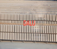 Bloque de yeso de 100 mm de espesor, moderno, resistente al agua, para producción de bloques de yeso, endurecedor, máquina de pavimentación de hormigón, usado en Japón.