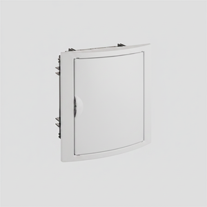Scatola da incasso per 8 elementi, pannello e sportello bianchi, 205x233x72mm. (Solera 5108) - Product Image 2