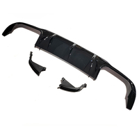 Diffuseur de style C63 authentique, conversion de lèvre arrière AMG pour Mercedes Benz Classe C W204 Lci 2011-2014 Sport
