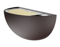 Applique murale LED architecturale minimaliste en aluminium étanche pour extérieur IP65 80W avec garantie de 5 ans et installation facile