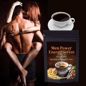 Etiqueta privada <span class=keywords><strong>Maca</strong></span> Man Power Energy Extract Coffee Herbs <span class=keywords><strong>Maca</strong></span> Coffee para hombres Ginseng Coffee - Product Image 1