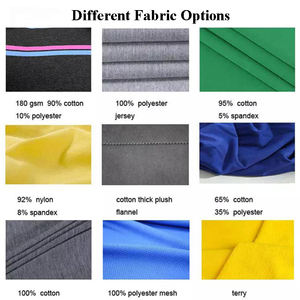 Camiseta de Cuello Redondo Verde Militar Lisa, Clásica, de Corte Regular, Cómoda, para Hombre, con Impresión de Serigrafía Personalizada, para Venta al por Mayor - Product Image 3