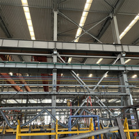 Edificio Prefabricado de Estructura de Acero de Estilo Moderno y Bajo Costo, Almacén de Estructura Metálica Prefabricada