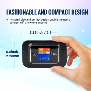 Bán Hot lsun 4 gam di động Router mf603v + Cat4 LTE 300Mbps Wifi Hotspot 3000mAh Pin VPN xách tay Router không dây - Product Image 3