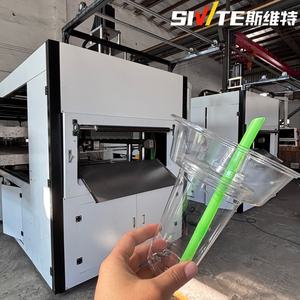 Sivite Mqachinery Vollautomatische Maschine zur Herstellung von Einweg-Plastikbechern, -Schüsseln und -Teller sowie Thermoformmaschine für Kunststoff-Blumentöpfe - Product Image 1