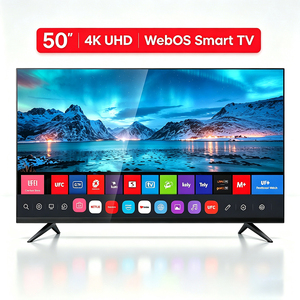 Téléviseur Webos 50 pouces 4K abordable, Android <span class=keywords><strong>TV</strong></span> 4K LED LCD <span class=keywords><strong>QLED</strong></span> Smart <span class=keywords><strong>TV</strong></span> 32 <span class=keywords><strong>43</strong></span> 50 55 65 75 85 100 pouces pour une expérience cinématographique - Product Image 1