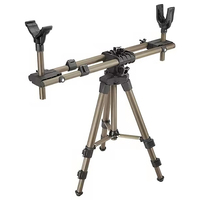 Support de Présentation Réglable pour la Chasse et le Tir, en Métal, Tube Carré, Finition Pulvérisée, OEM ODM