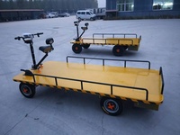 Chariot de manutention électrique robuste à 360 degrés pour le transport de charges lourdes, chariot de manutention pour entrepôt, usine, logistique