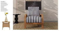 Fauteuil individuel minimaliste nordique de haute qualité, vente directe usine, style mi-siècle, écologique, pour salon, bureau et salle à manger