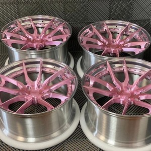 Ruedas de coche de fundición de calidad de Venta caliente hoja doble de aleación de aluminio forjado 40mm Et para Wuling Hongguang Mini E 100 200 - Product Image 4