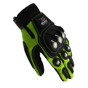 Guantes de Carreras, Guantes de Motocicleta, Guantes de Motocross de Aleación de Aluminio, Guantes de Protección para Motocicleta, Negros, Azules, Rojos - Product Image 2