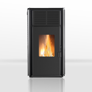 Estufa <span class=keywords><strong>de</strong></span> Pellets Independiente <span class=keywords><strong>de</strong></span> Estilo Nórdico Moderno para Uso en Interiores, Alta Seguridad, Apartamentos Pequeños, 90% <span class=keywords><strong>de</strong></span> Eficiencia <span class=keywords><strong>de</strong></span> Calefacción - Product Image 1