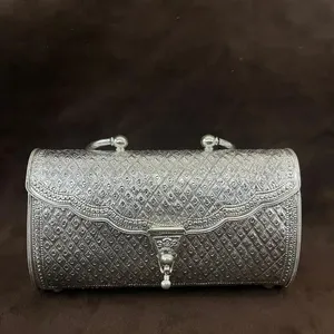 2024 hot sale handbag clutch antique bag 925 Sterling Silver purse for daily use latest design hand bag Royal Gems And Jewels
