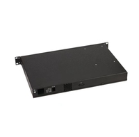 Boîtier de châssis en aluminium sur mesure Amplificateur de puissance 19 pouces 1U Fabrication de châssis de serveur en tôle