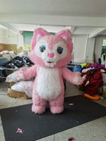 Costume de poupée gonflable de dessin animé panda géant ours en peluche gonflable ours polaire koala vêtements promotionnels