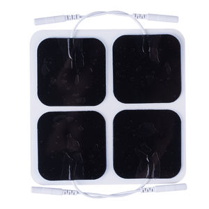 Électrodes pour appareil TENS/EMS, dos en tissu, gel japonais, réutilisables, autocollantes, électrodes de 2,0/2,5 mm, réduction de la douleur - Product Image 3