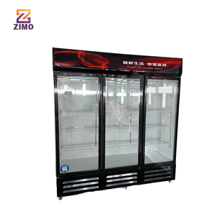 Enfriador de bebidas con puerta de vidrio comercial para restaurantes Refrigerador de bebidas con diseño de ahorro de energía Enfriador de <span class=keywords><strong>vino</strong></span> y cerveza - Product Image 6
