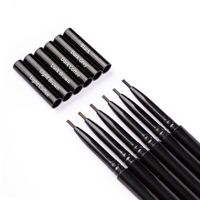Crayon à sourcils et eye-liner 2-en-1 à marque privée, crayon à sourcils double tête ultra-fin végétalien en gros